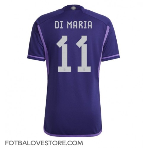 Argentina Angel Di Maria #11 Venkovní Dres MS 2022 Krátkým Rukávem